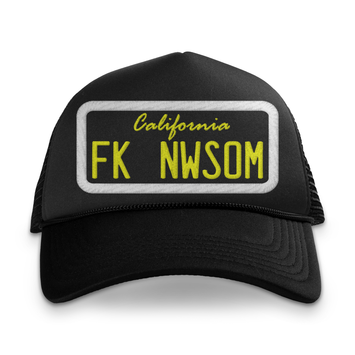 FK NWSOM LICENSE PLATE HAT