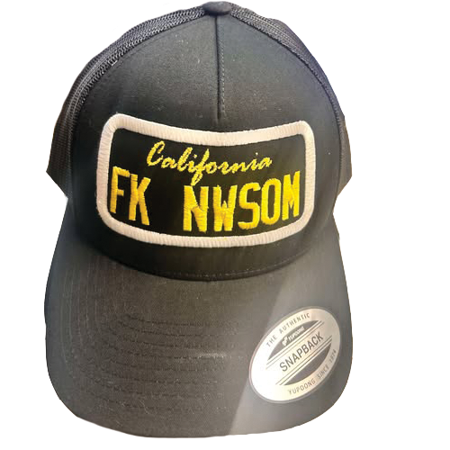 FK NWSOM LICENSE PLATE HAT